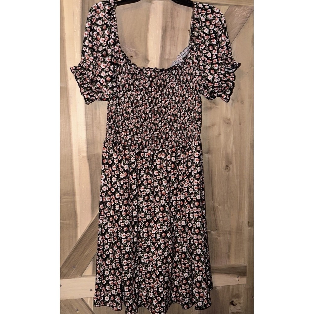Vibe Sportswear Floral Swing Dress 2x Women's